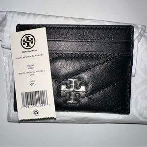 Tory Burch Kira Chevron Card Case